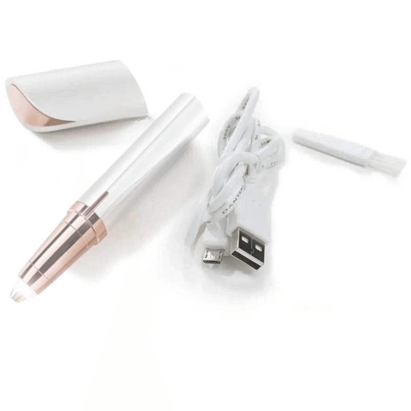 Caneta Depiladora COMFORT + Cabo USB + Escova de Limpeza - Super Web Variedades