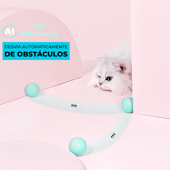 Bolinha Inteligente Elétrica para Gatos